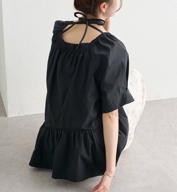  「ウェーブヘムブラウス」|シャツ・ブラウス|