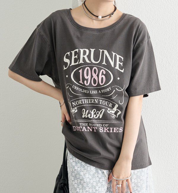  「BIGロックT」|Tシャツ・カットソー|チャコールグレー