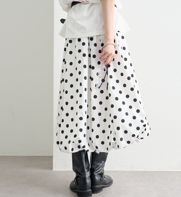  「ドットバルーンスカート」|スカート|
