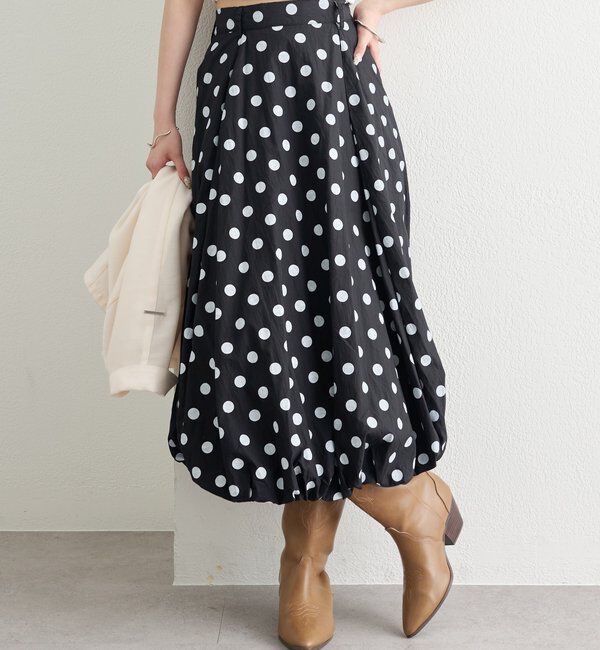  「ドットバルーンスカート」|スカート|