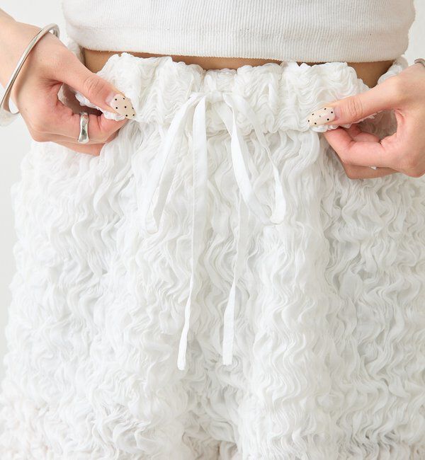  「エアリーシャーリングショートパンツ」|チノ|