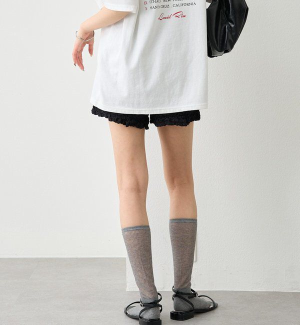  「エアリーシャーリングショートパンツ」|チノ|