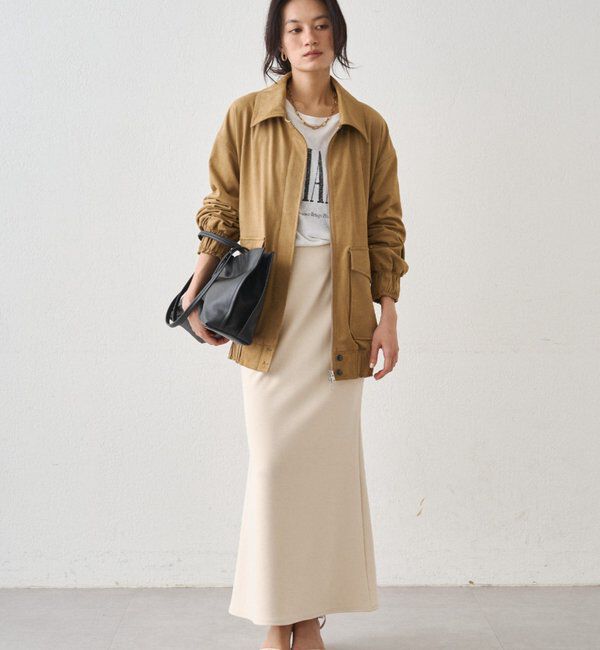  「カットジョーゼットマーメイドスカート」|スカート|