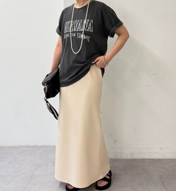  「カットジョーゼットマーメイドスカート」|スカート|