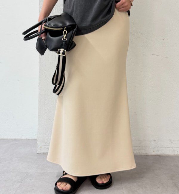  「カットジョーゼットマーメイドスカート」|スカート|