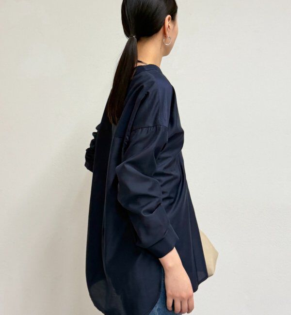  「バイヤスロングブラウス」|シャツ・ブラウス|