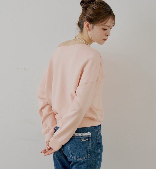  「ワンショルルーズスウェット」|Tシャツ・カットソー|