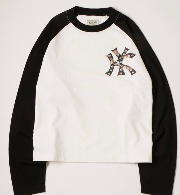  「【UNISEX】KOOKY'N KYスタースタッズラグランロンTEE」|Tシャツ・カットソー|ブラック