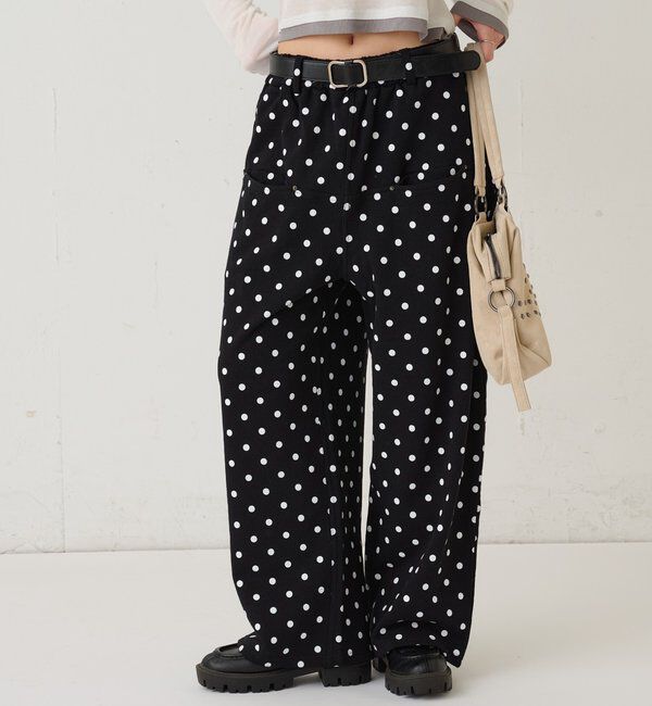  「ドットスラッシュポケットスウェットパンツ」|チノ|