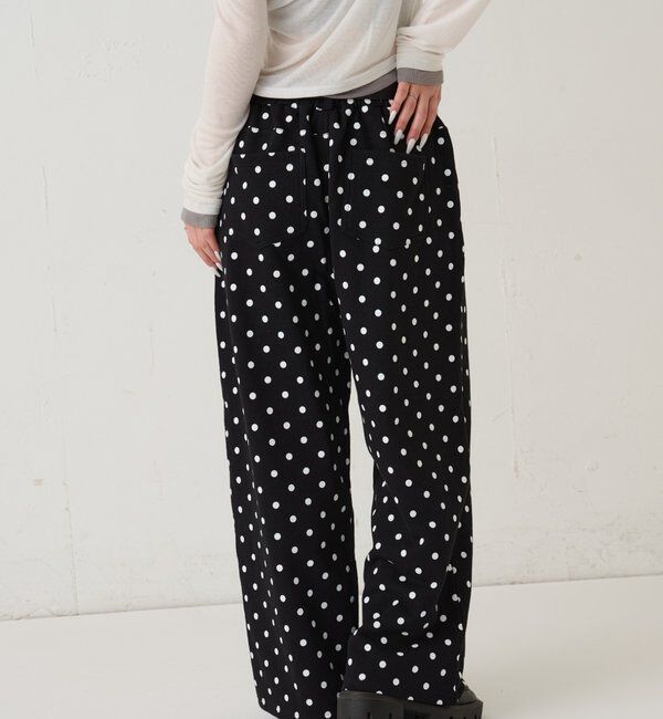  「ドットスラッシュポケットスウェットパンツ」|チノ|