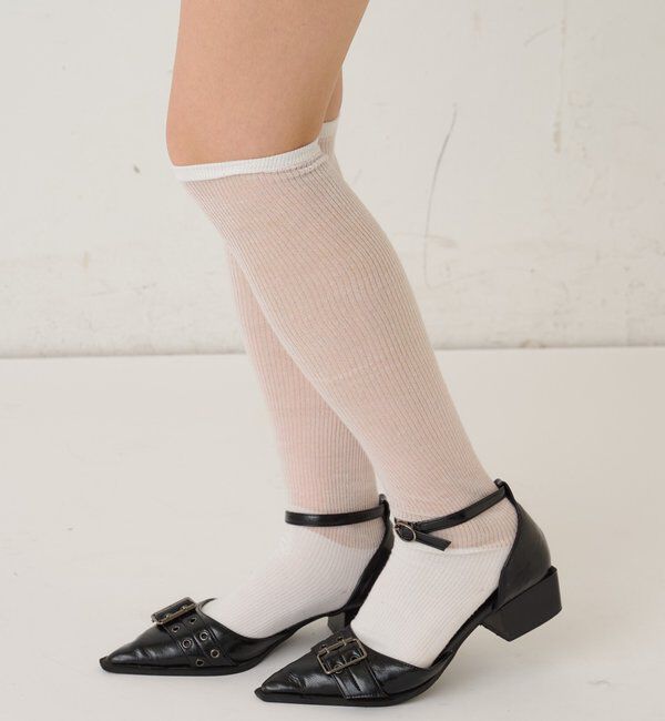  「シアーリブロングソックス」|ソックス|