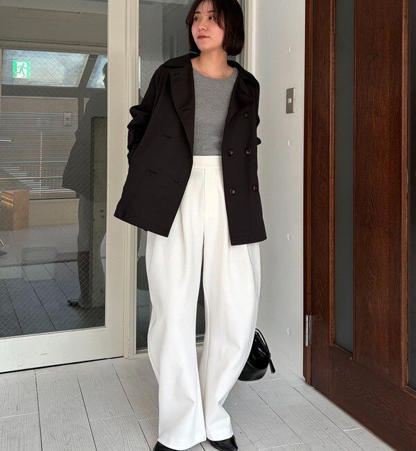  「【サイズ展開あり】バックギャザーコート」|その他|