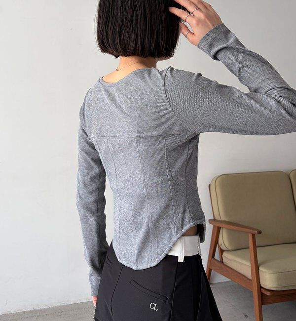  「コルセットロンT」|Tシャツ・カットソー|