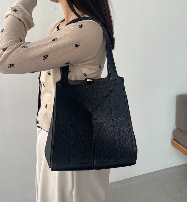  「【S/Lサイズ展開あり】ブロッキングバッグ L」|トートバッグ|