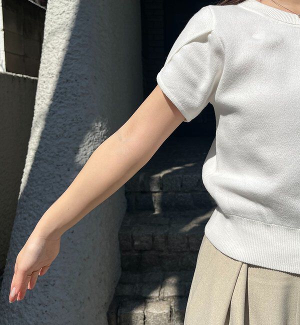  「チューリップスリーブニット」|ニット・セーター|