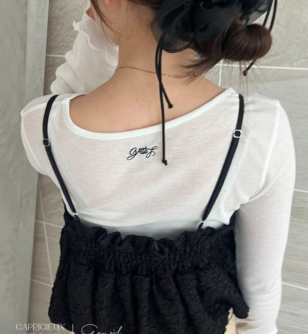  「【LE'MAGE&times;gemeilコラボ】ティアードスリーブロンT」|Tシャツ・カットソー|