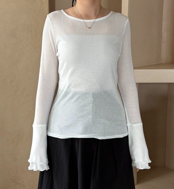  「【LE'MAGE&times;gemeilコラボ】ティアードスリーブロンT」|Tシャツ・カットソー|