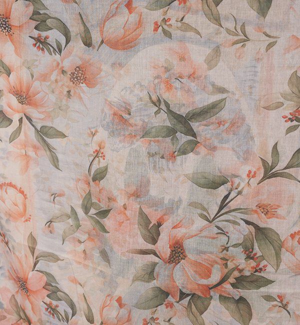  「フラワープリントスカーフ」|バンダナ・スカーフ|