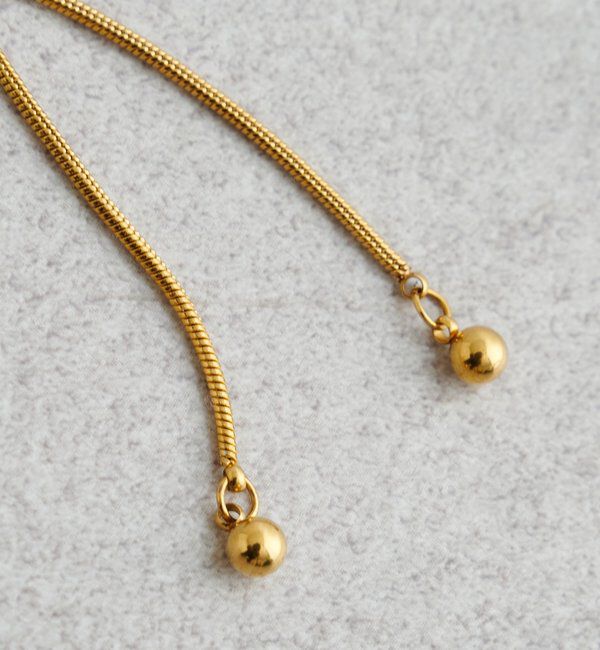  「スネークウェーブネックレス」|ネックレス|