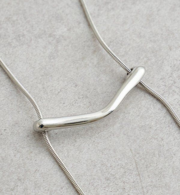  「スネークウェーブネックレス」|ネックレス|