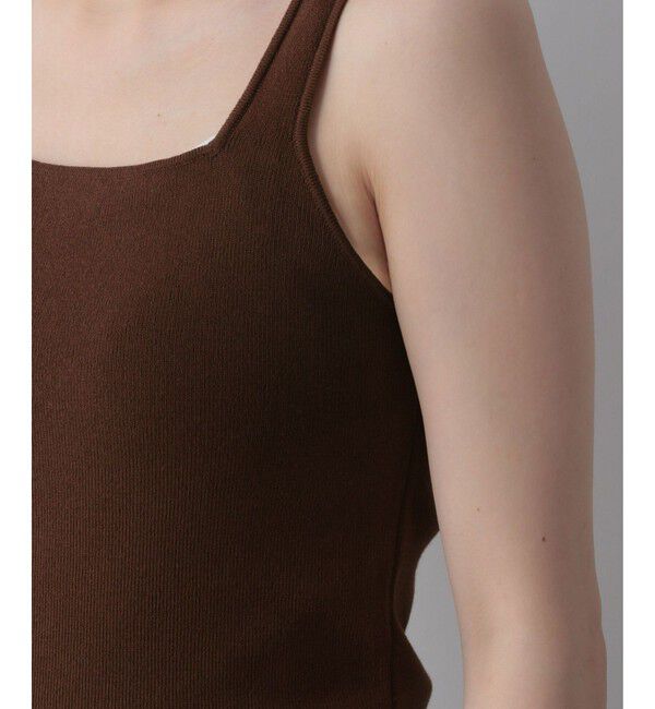 LOWRYS FARM「ソウバリスクエアタンクトップ」|ニット・セーター|