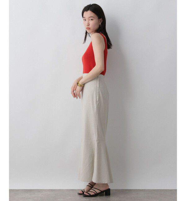 LOWRYS FARM「ソウバリスクエアタンクトップ」|ニット・セーター|