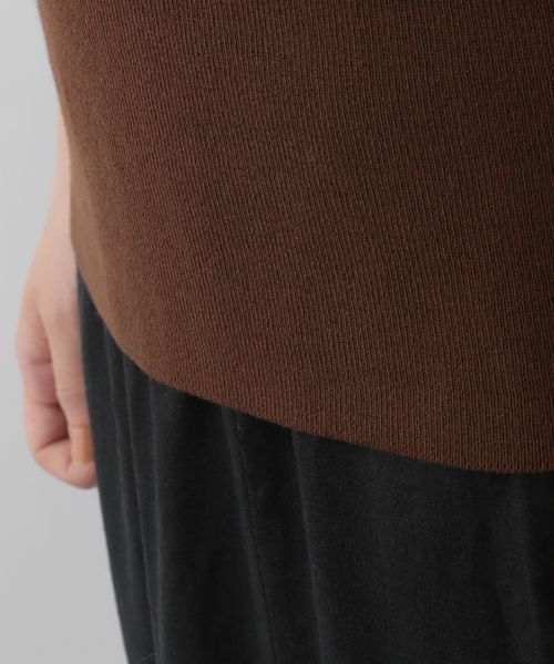 LOWRYS FARM「ソウバリスクエアタンクトップ」|ニット・セーター|