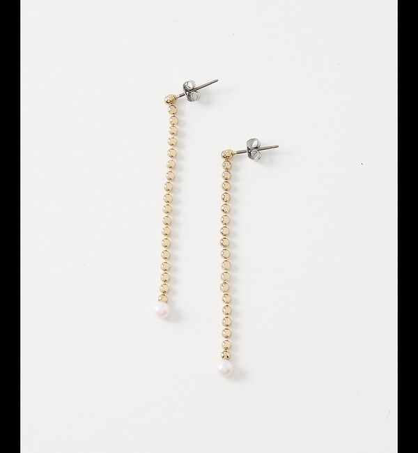 collex「【dignif】【金属アレルギー対応】パールスイングピアス」|ピアス|