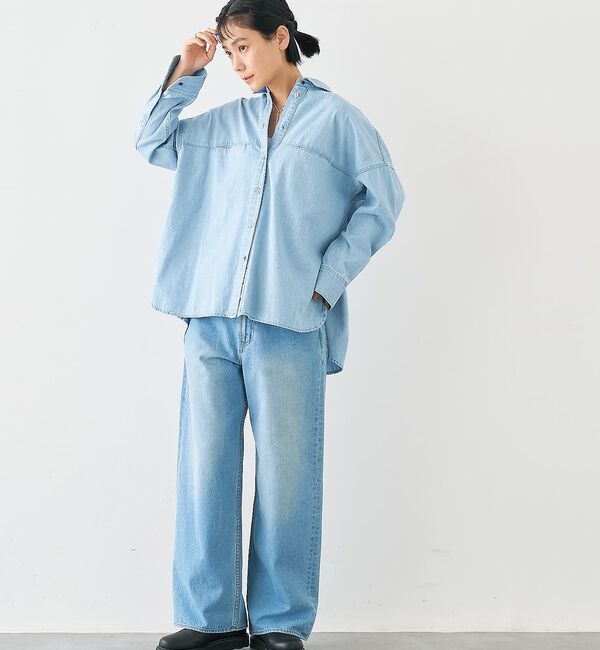 collex「ライトオンスデニムシャツ」|シャツ・ブラウス|