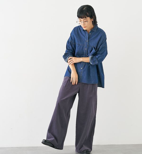 collex「ライトオンスデニムシャツ」|シャツ・ブラウス|