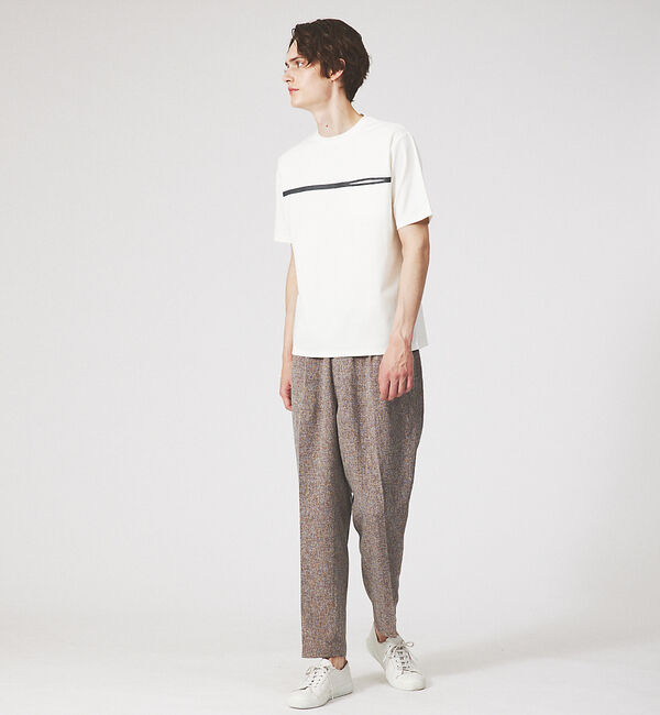 ABAHOUSE「【フロントシーム】 デザイン ポケット Tシャツ」|Tシャツ・カットソー|