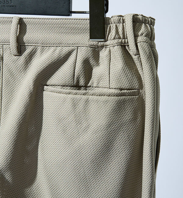 ABAHOUSE「【セットアップ対応】トリコットメッシュ イージースラックス/ ストレッチ 軽量」|スラックス|