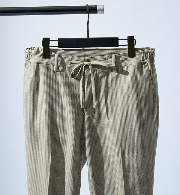 ABAHOUSE「【セットアップ対応】トリコットメッシュ イージースラックス/ ストレッチ 軽量」|スラックス|