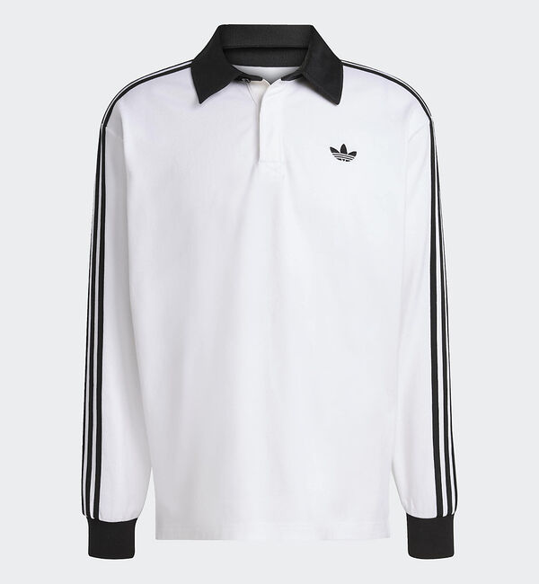 ABAHOUSE「【adidas originals/アディダスオリジナルス】Rugby polo」|その他|ホワイト