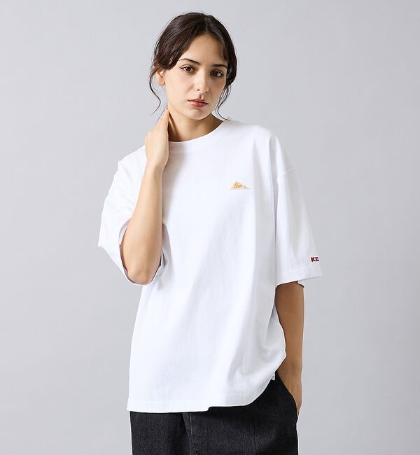 ABAHOUSE「【KELTY / ケルティ】Mini Logo T-Shirt / ミニロゴTシ」|Tシャツ・カットソー|ホワイト