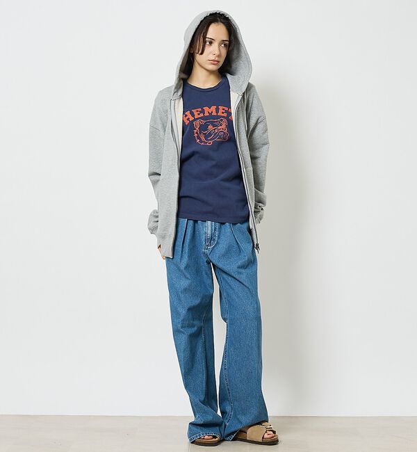 ABAHOUSE「【DISCUS ATHLETIC / ディスカス】Full Zip PK / 裏」|パーカー|