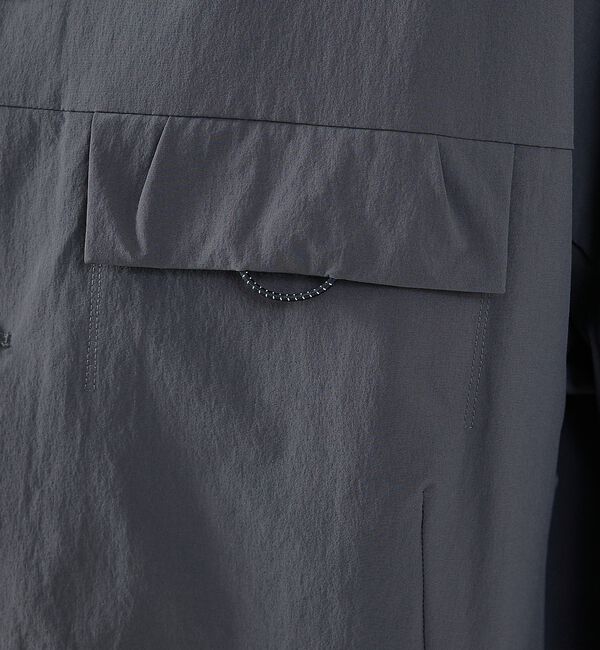 ABAHOUSE「【CORDURA】TUCK＆DARTS コーデュラナイロン シャツブルゾン /」|ブルゾン・スタジャン|