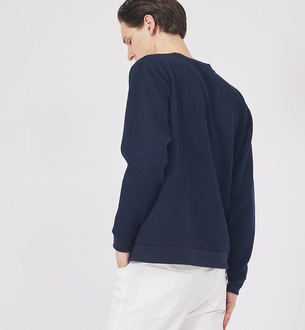 ABAHOUSE「【ソフトタッチ】クレイジージャガード プルオーバー」|スウェット・ジャージ|