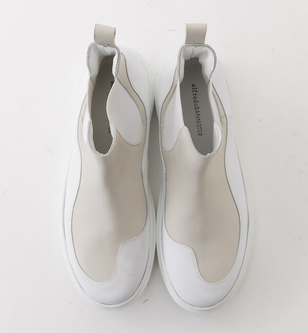 alfredoBANNISTER「リブテックソール サイドゴア スニーカー」|スニーカー|