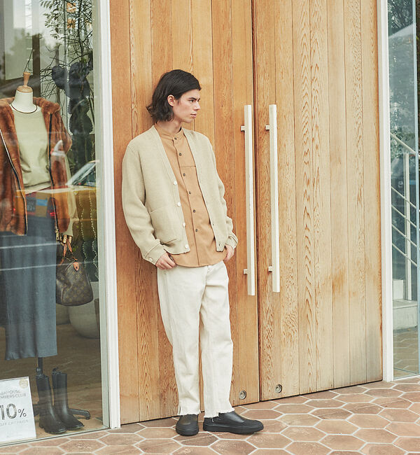 alfredoBANNISTER「リブテックソール サイドゴア スニーカー」|スニーカー|