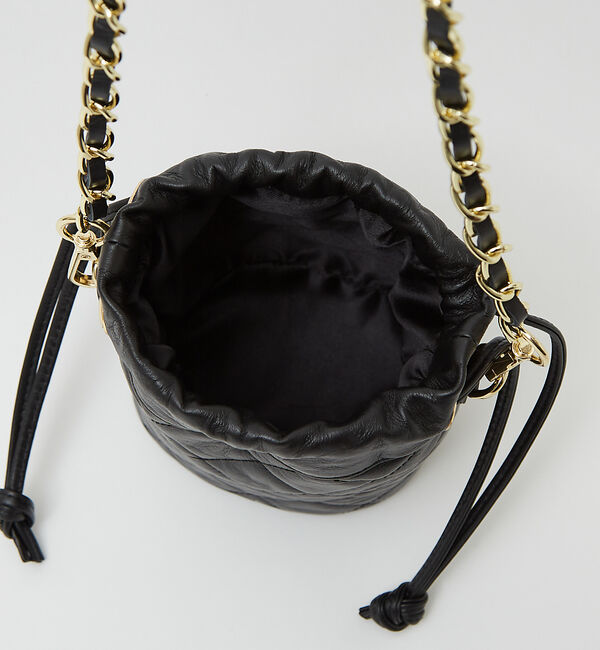 Rouge vif「【AULENTTI/オウレンティ】キルティングチェーンミニバッグ / ショルダー」|ショルダー・メッセンジャー|