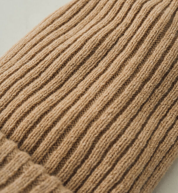 Rouge vif「【COSY/コージー】リブ編みニットキャップ　ビーニー」|その他|