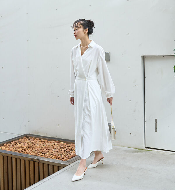 Rouge vif「カシュクールワンピース」|ワンピース|