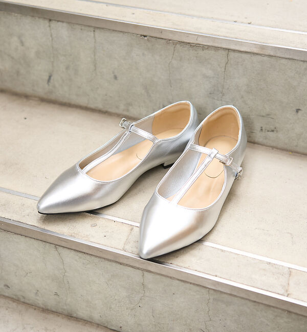 Rouge vif「【一部店舗限定】Tストラップパンプス」|パンプス|