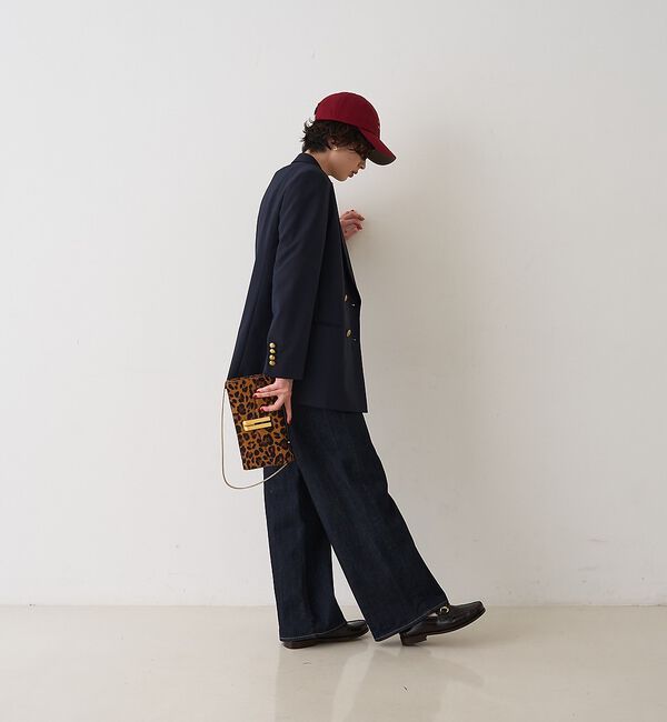 Rouge vif「メンズライクダブルジャケット」|テーラードジャケット|