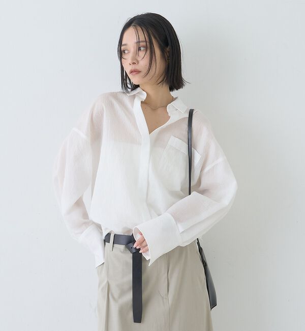 Rouge vif「【2026SS新作】【人気追加】バックツイストシャツ」|シャツ・ブラウス|