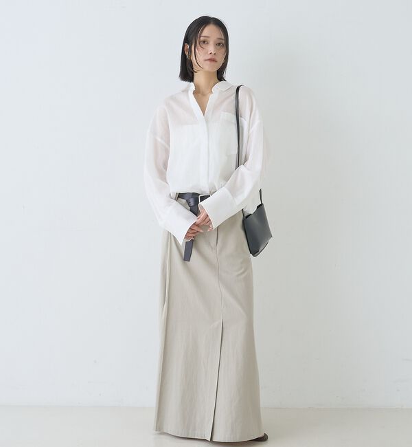 Rouge vif「【2026SS新作】【人気追加】バックツイストシャツ」|シャツ・ブラウス|