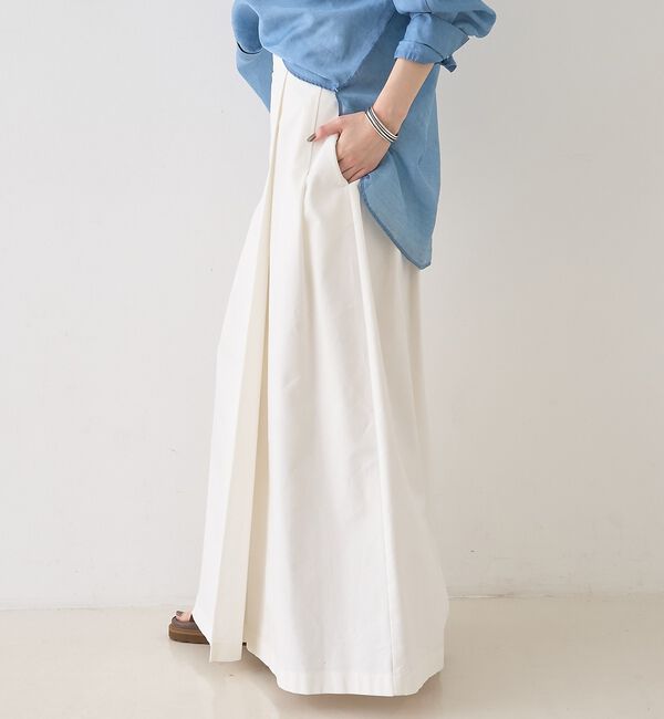 Rouge vif「タックグルカベルトマキシスカート」|スカート|