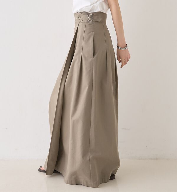 Rouge vif「タックグルカベルトマキシスカート」|スカート|