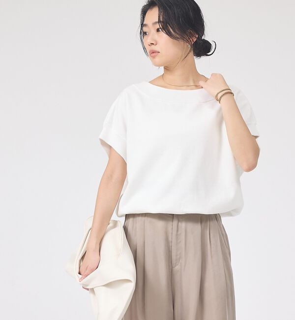 Rouge vif「スレッド編裏毛風ニットプルオーバー」|ニット・セーター|